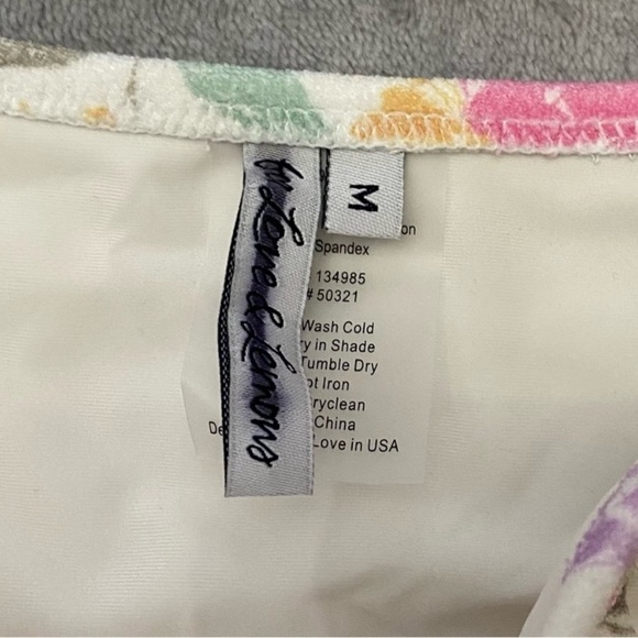 New! SET For love and lemons Joey floral cheeky bikini nwot 24056 10073 - Picture 12 of 14